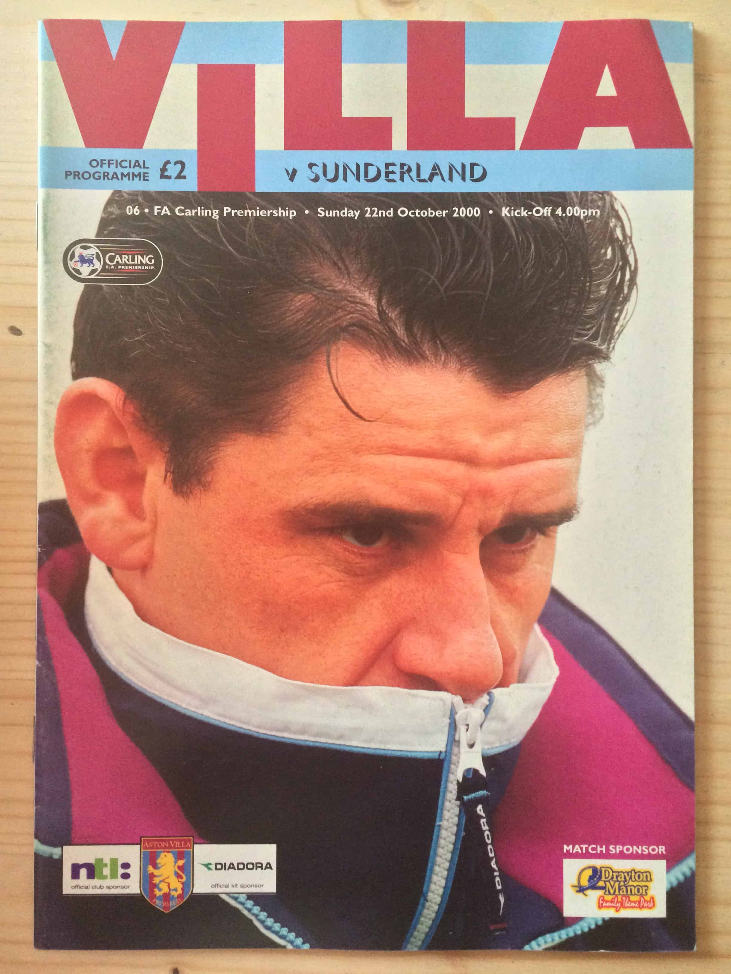 Aston Villa FC v Sunderland FC